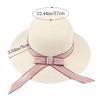 UV Protection Beach Cap Bowknot Straw Hat Summer Sun Hat  Women