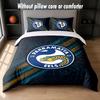 Parramatta Eels Design Bed Bedding Set 1 Duvet Cover + 2 Pillowcases Soft Breathable Household Bed Linens