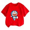 Fashion Summer Cartoon Short Sleeve T Shirt for Kids Comfortable Anime Casual Clothes Boys Girls Children Doraemon Robotic Cat
