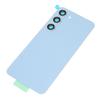 Replacement Back Glass Phone Rear Glass Housing with Pre Installed Camera Lens Tape for Galaxy S23 Blue