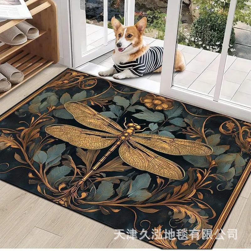 

Коврик для пола Впитывающий и быстросохнущий, Нескользящий коврик для ванной, Коврик для входной двери 40 * 60Cm