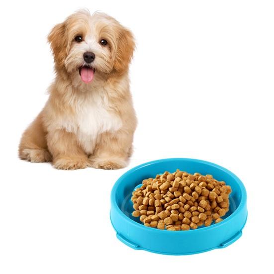 Dog Slow Feeder Bowl Large Breed Unbreakable Safe Slow Down Eating Reduce Bloating Dog Bowl Easy to Clean Maze Pet Feeder