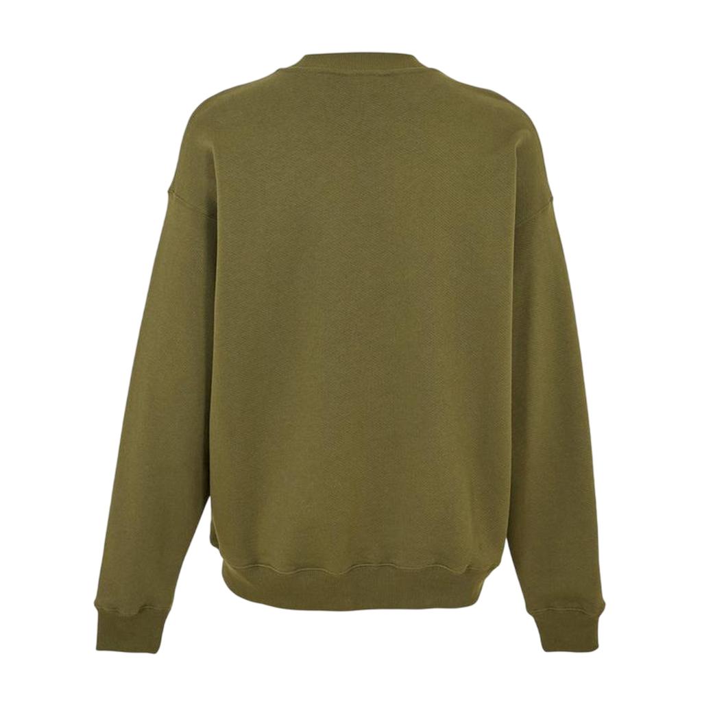 Off White Mens Crew Neck Long-Sleeved Sweatshirt