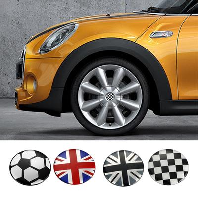 52mm Kołpak piasty koła opony naklejki na felgi dla BMW Mini Cooper One S JCW R55 R56 R60 R61 F54 F55 F60 Countryman