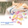 50 Pcs Chain Link Colorful Detachable Acrylic Open Chain Link   Jewelry Making Chain Buckle Decoration
