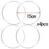 5/10/15/20/25cm Round Acrylic Cake Disks DIY Art Blank Board Cake Tool Tray Stand Cake Topper Decoration Tool Baking Accessories