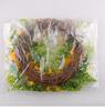 Christmas Sunflower & Bee Door Wreath - Semicircle Ornament for Festive Courtyard Decoration