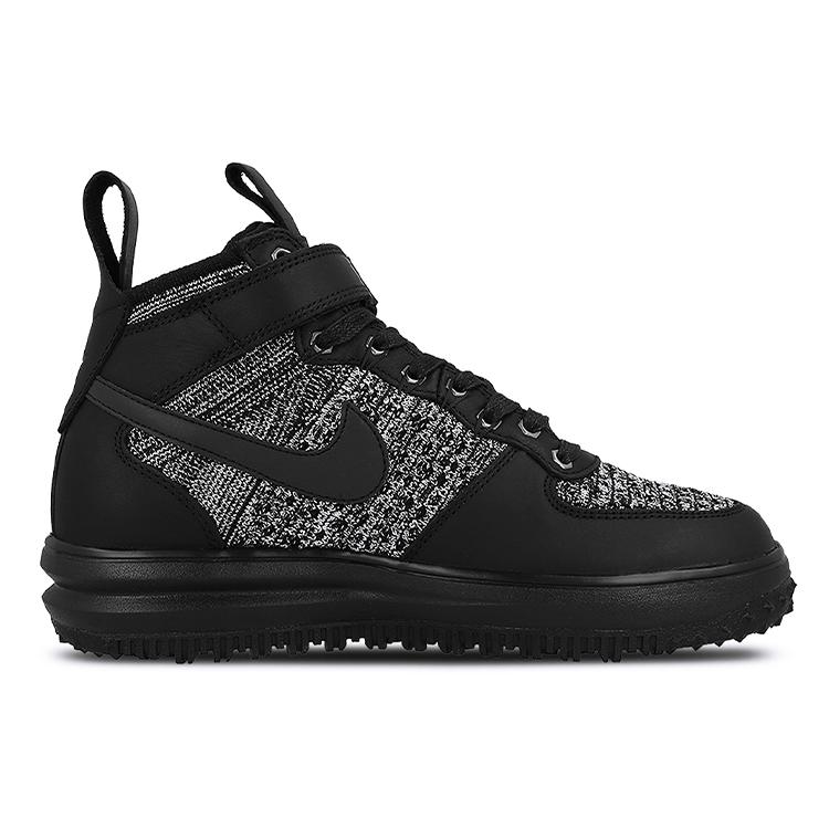 Nové dámské boty Nike Lunar Force 1 Flyknit Workboot 'Oreo' 860558-001