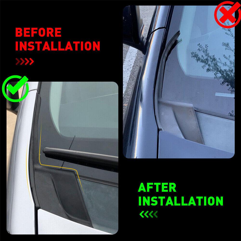 One Pair Car Front Windshield Wiper Cowl Cover Wiper Cowl Cover for Toyota For Sienna 2011-2020 Car Accessories Dropshippin B5X8