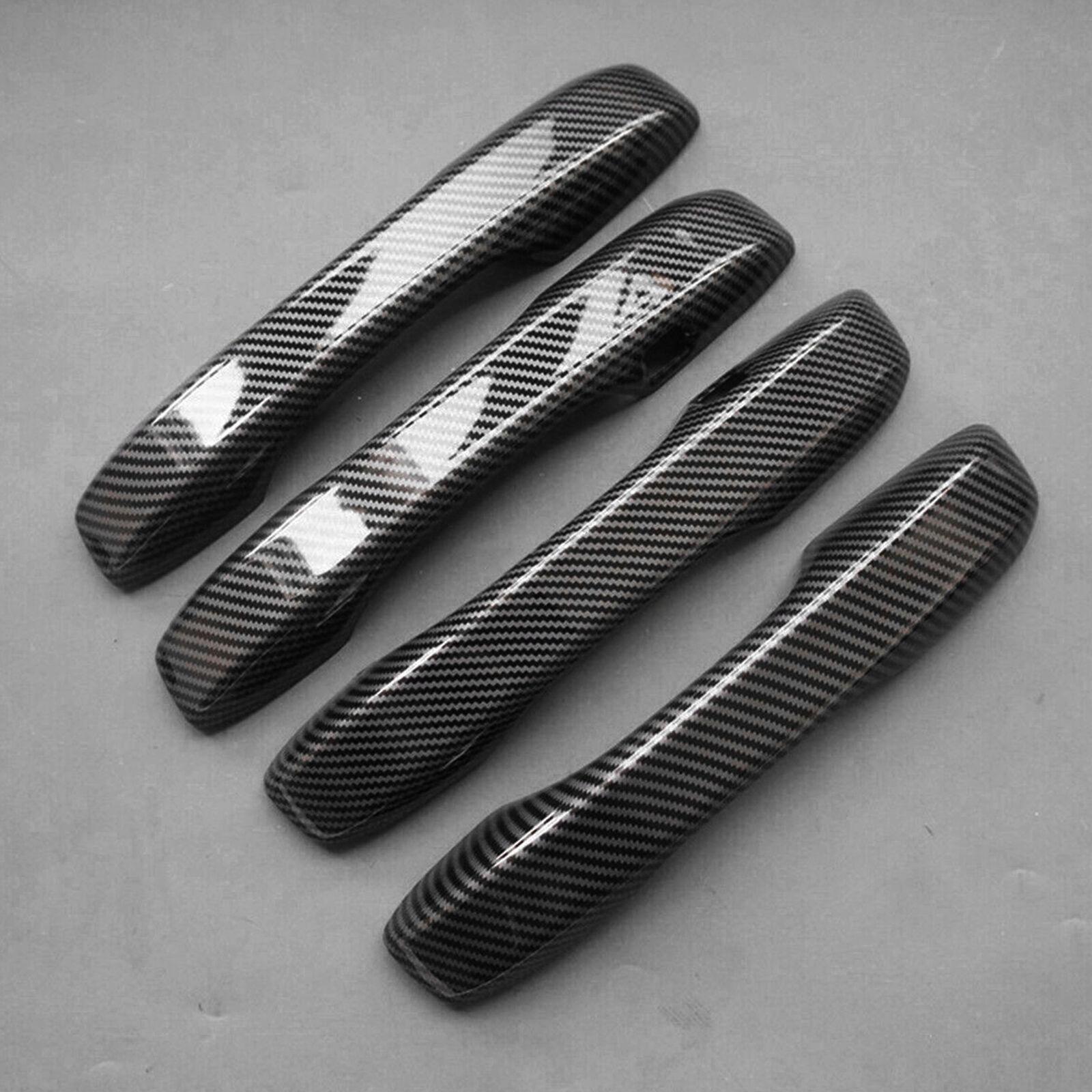 New Carbon Fiber Style Door Handle Cover Trim For Honda Civic 11th Gen HR-V CR-V