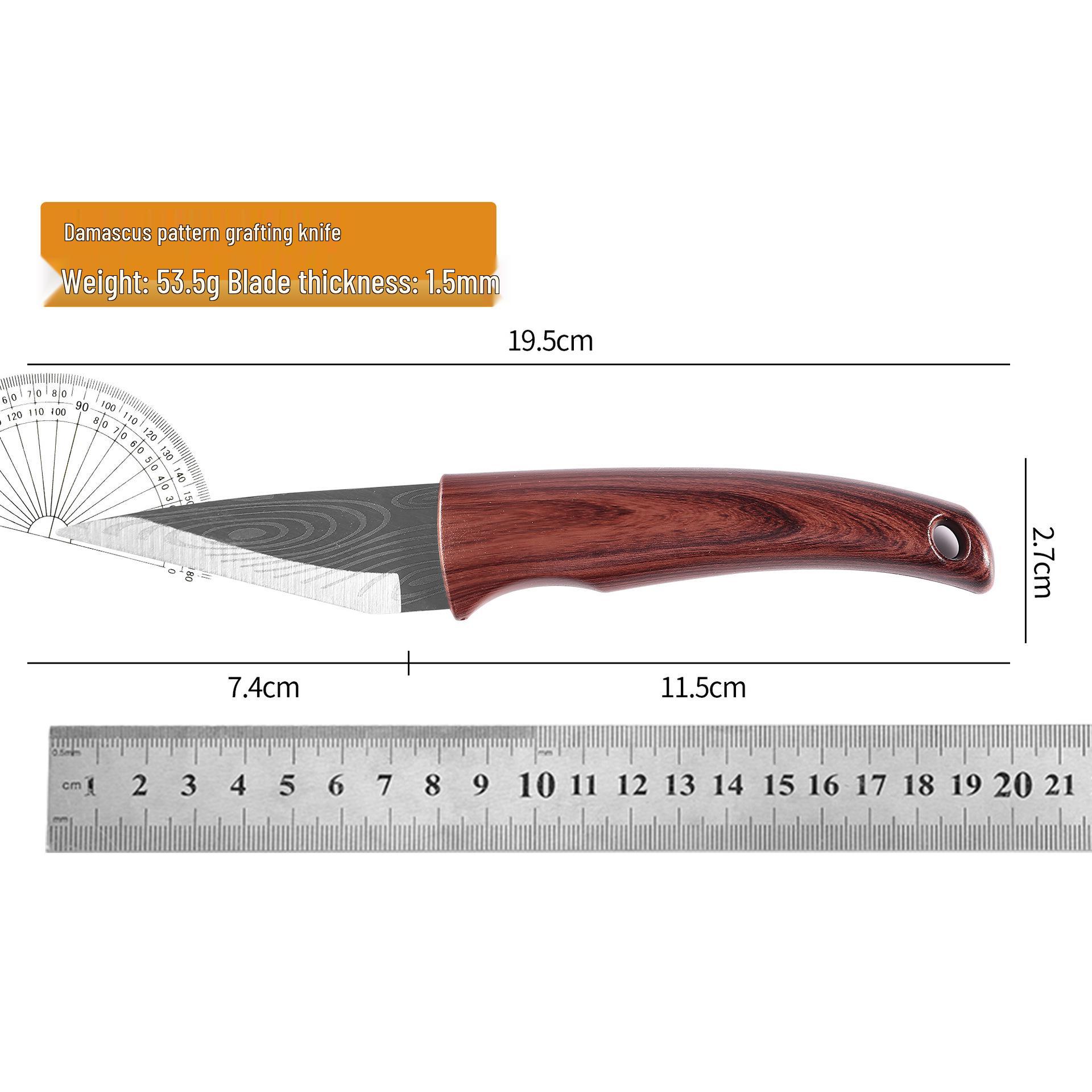

Прививочный и окулировочный нож с садовой пленкой - Многофункциональный садовый инструмент для фруктовых деревьев