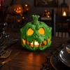 Hollow Skull Lamp Shade 3D Printed Pumpkin Candle Holder Design Halloween Figurine