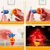 10Pcs Led Light Up Glitter Top Spin Toy - Perfect For Kids Birthday Party Favors, Easter Gift Fillers Classroom Prizes