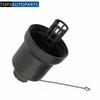Oil Filter Cover Cap For VW Jetta Beetle Rabbit MK5 MK6 2.5L 06-14 Passat 12-14