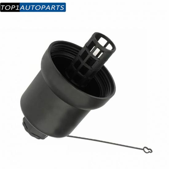Oil Filter Cover Cap For VW Jetta Beetle Rabbit MK5 MK6 2.5L 06-14 Passat 12-14