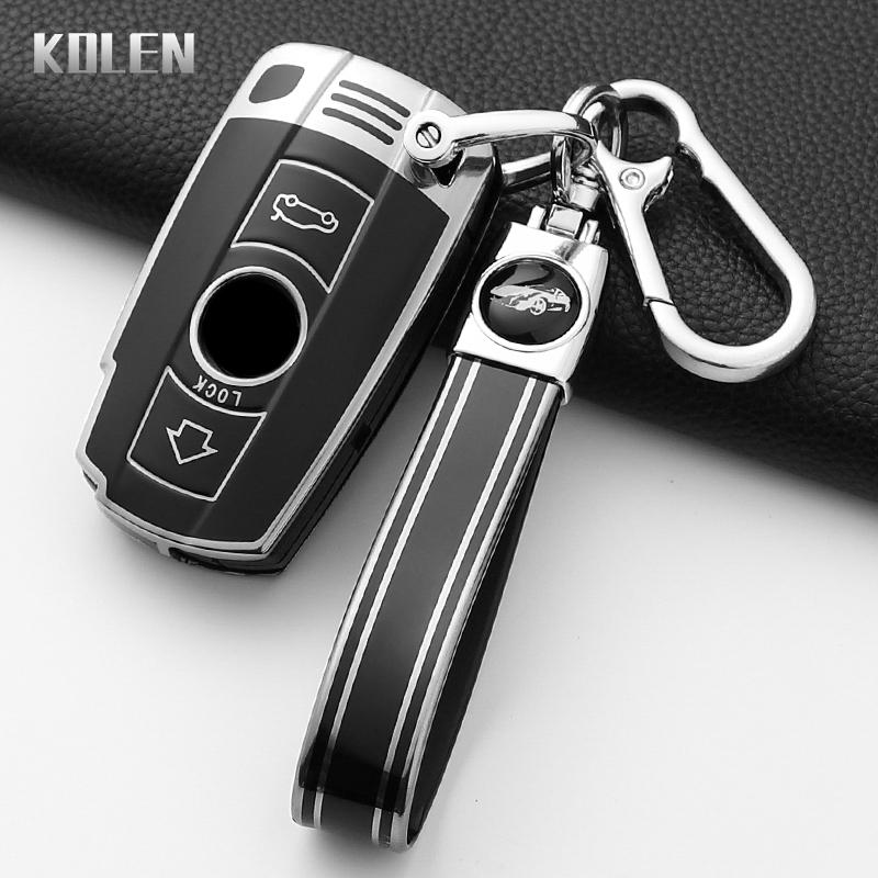 Fashion Tpu Car Key Case Cover For Bmw E90 E60 E70 E87 3 5 6 Series M3 M5 X1 X5 X6 Z4 E71 E72 E88 E89 E91 E92 Protector Keychain
