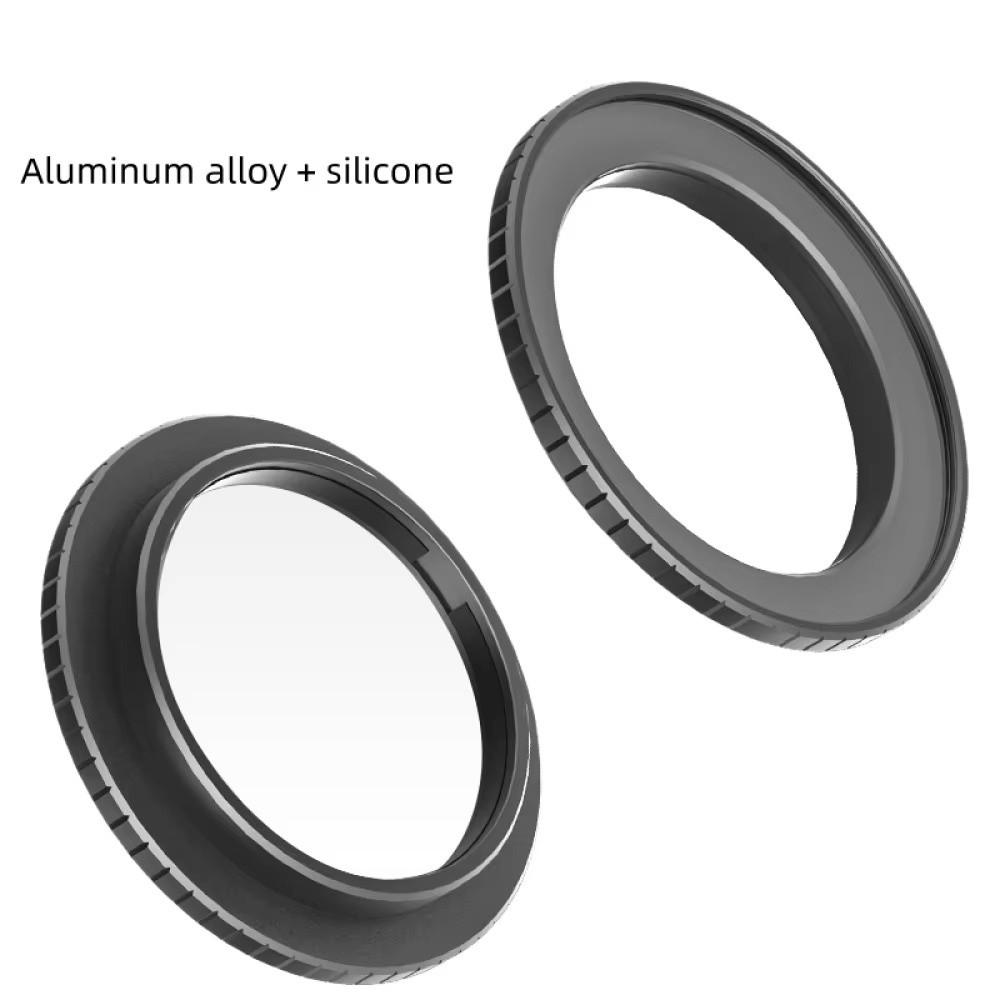 49mm Lens Filter Holder Mount Aluminum Alloy Lightweight Filters Frame Adapter Ring Durable Stable for DJI Osmo Action 6
