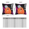 Anime C-Chainsaw Man Pochita  Pillow Cover  Comfy Cushion Cover Vintage Pillow Case For Living Room Sofa