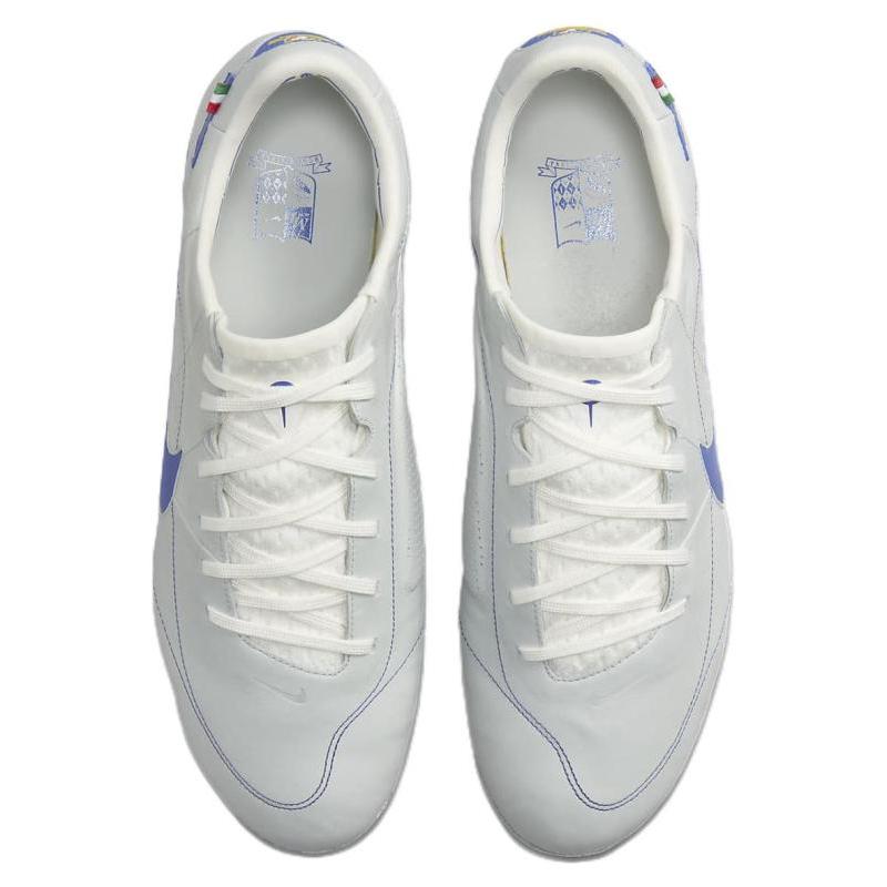 Nike Tiempo Legend 9 Elite Mi Ag Montebelluna Leather White Game Royal  DV7901-140
