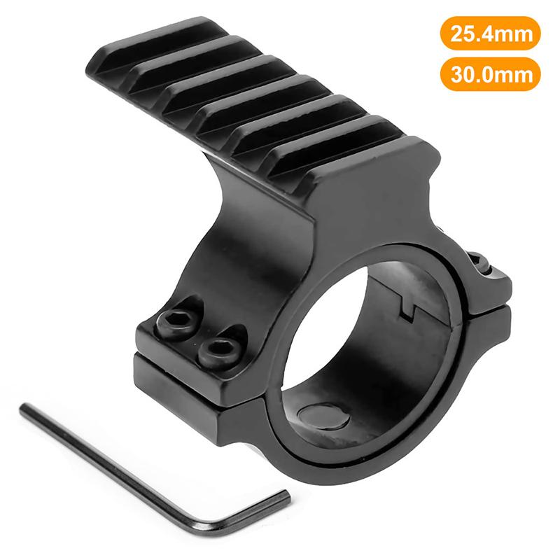 Outdoor Scope Holder 25.4Mm/30Mm 25.4Mm Flashlight Holder Clamp Scope Holder Aluminum Alloy