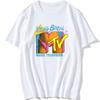 Футболка с ретро-логотипом MTV Music, Весенние каникулы 94, Мужская футболка в стиле ретро, Рок, Хип-хоп, Телешоу, Женская, Мужская, Летняя мода, Футболка с коротким рукавом