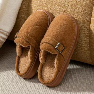 Winter Damen Hausschuhe Warm Weich Besohlt Bequem Outdoor Rutschfest Geeignet Paare Mode Schlafzimmer Hausschuhe