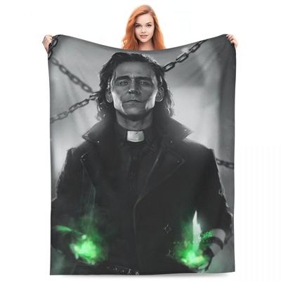 HD Latest Tom Hiddleston Collage Actor Blanket Fleece Throw Blanket Breathable Throw Blankets for Couch Bedding Throws Bedspread