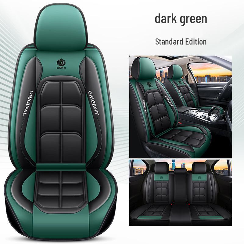 Universal Full Surround Leather Car Seat Cover for All Seasons
