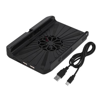 Ventilator Multi Funcțional de Răcire cu Suport Alimentat prin USB Cooler Stand Pad de Răcire pentru Switch Negru