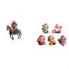 Home Knight Desk Sign Acrylic Ornament Cartoon God of Fortune Feng Shui Gift Desktop Figurine