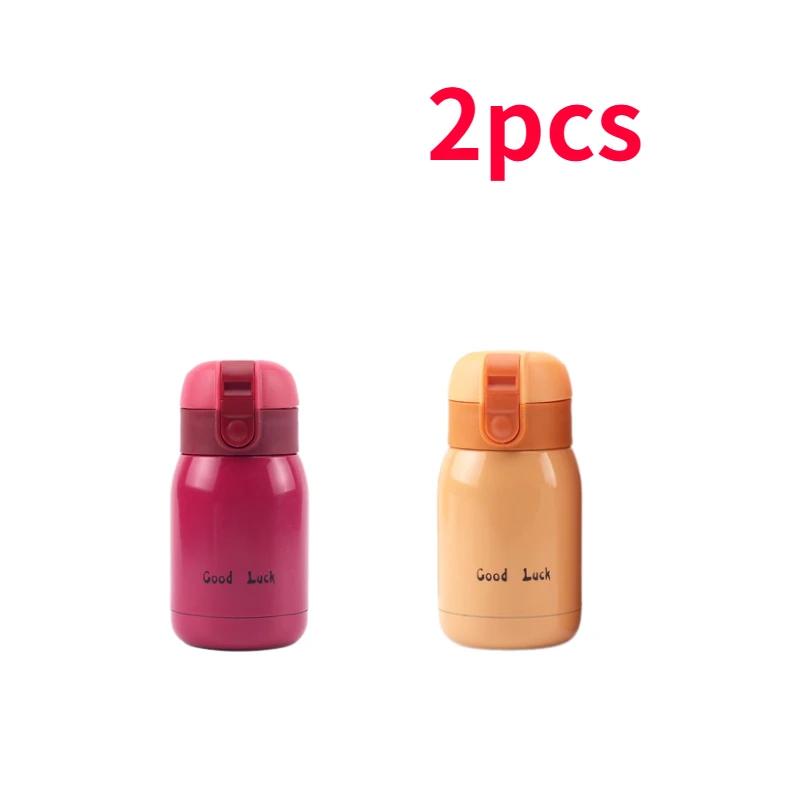 Mini Thermos Cup 200ml/360ml Pocket Cup Stainless Steel Thermal Coffee Mug Vacuum Flask Insulated Hot Water Bottle Kids Gift