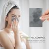 Șervețele Premium Ulei Absorbant Naturale pentru Față - 1x100 Bucăți Hârtie Absorbantă Groasă pentru Piele Uleioasă - Prietenoase cu Machiajul (Cărbune)