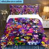 3PCS Brawl Game Bedding Set,Including 1pc Duvet Cover And 2pcs Pillowcases Perfect for Bedroom, Dormitory, Large size Fan Christmas gift