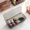 Drainage Makeup Storage Box Dust-proof Desktop Organizer High Quality Utensils Storage Box  Kitchen