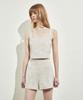 Ridipy Leinen Crop Top_Beige