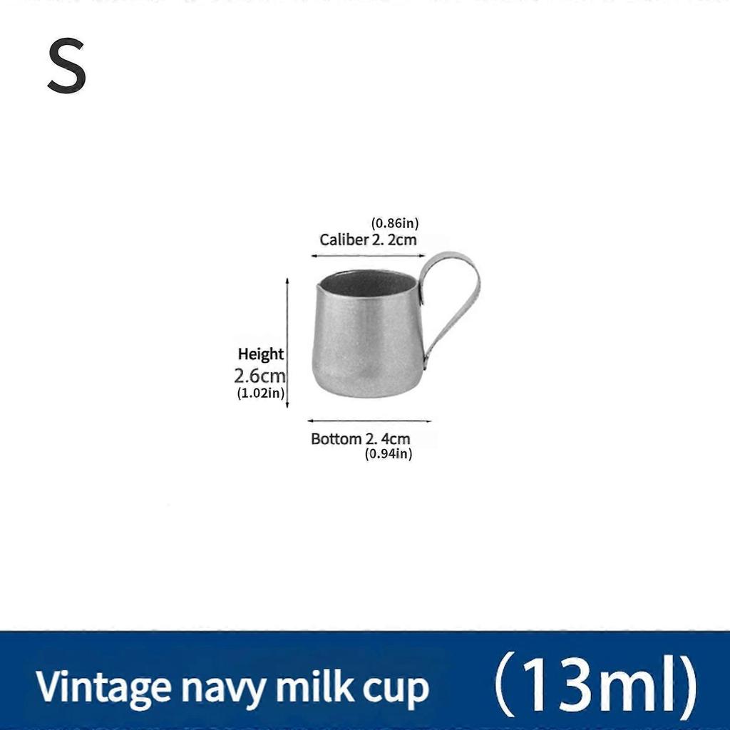 Creamer Pots Small Stainless Steel Condiment Pitcher Leak Proof Spout Storage Solution For Coffee Milk Syrups