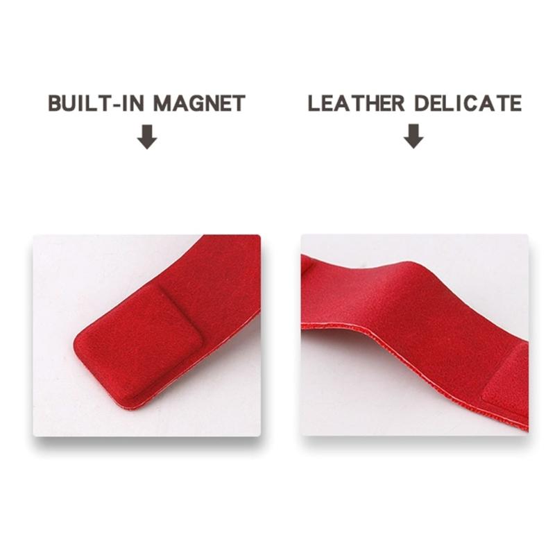 Curele Magnetice din Piele pentru Cabluri, Legături pentru Cabluri, Organizatoare de Cabluri, Gestionarea Cablurilor pentru Organizarea Cablurilor USB, Firelor Căștilor