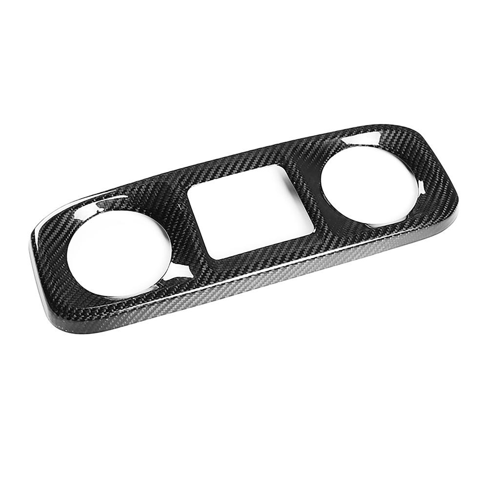 Carbon fiber central control air outlet decorative stickers for Mercedes-Benz G-class