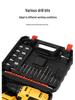 21V Dual Speed Wireless Electric Drill and Screwdriver with Rechargeable Lithium Battery