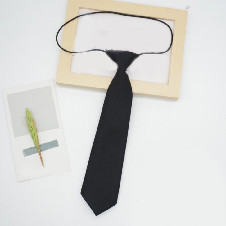 Einfarbiges Halsband für Damen mit verstellbarer Länge, frei knotbar, Halsband für Schuluniformen und professionelle Outfits