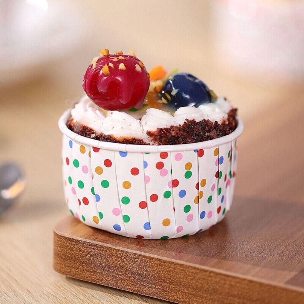 Cake Liner Cupcake Paper Cups Coated Muffin Cupcake Liners Hot Cupcake Wrappers  Cake