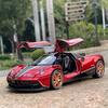 1/22 Scale Huayra Dinastia Supercar Diecast Car Model Toy,Pull Back Vehicle with Sound and Light for Kids Toddler Boys Girls Gift Collection