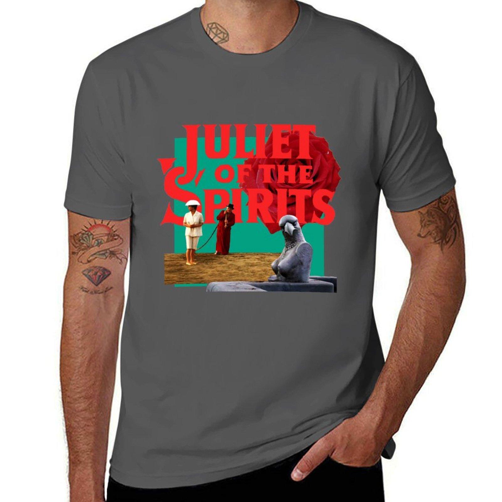 

Juliet of the Spirits Federico Fellini TShirt NonShrink Basic Cotton TShirt 4XL