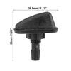 ACROPIX Windshield Washer Nozzle, Windshield Sprayer Nozzle, Compatible with Volvo C30, 2008-2013, Number 30655605, Black, 1 Pack