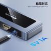 NEWCARE 4K@60Hz HDMI Switcher, 4 Inputs/1 Output, with Remote Control, Automatic/Manual Switching, Aluminum Alloy Construction, HDMI 2.0 Selector, 18G