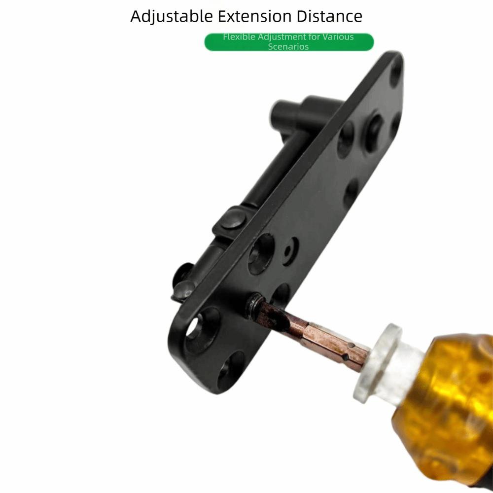 Stainless Steel Hidden Door Hinge 360° Rotating Door Pivot Invisible Door Hinge  Wood Secret Door