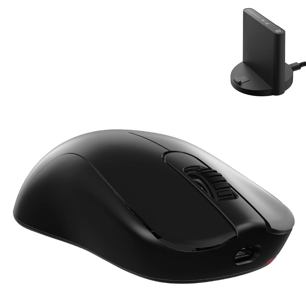 ZOWIE Wireless Gaming Mouse Wireless Receiver S2-DW (Medium Profile/Ambidential/65g/3950 Sensor/4000Hz/Enhanced Included/Right-Handed/Plug & Play)