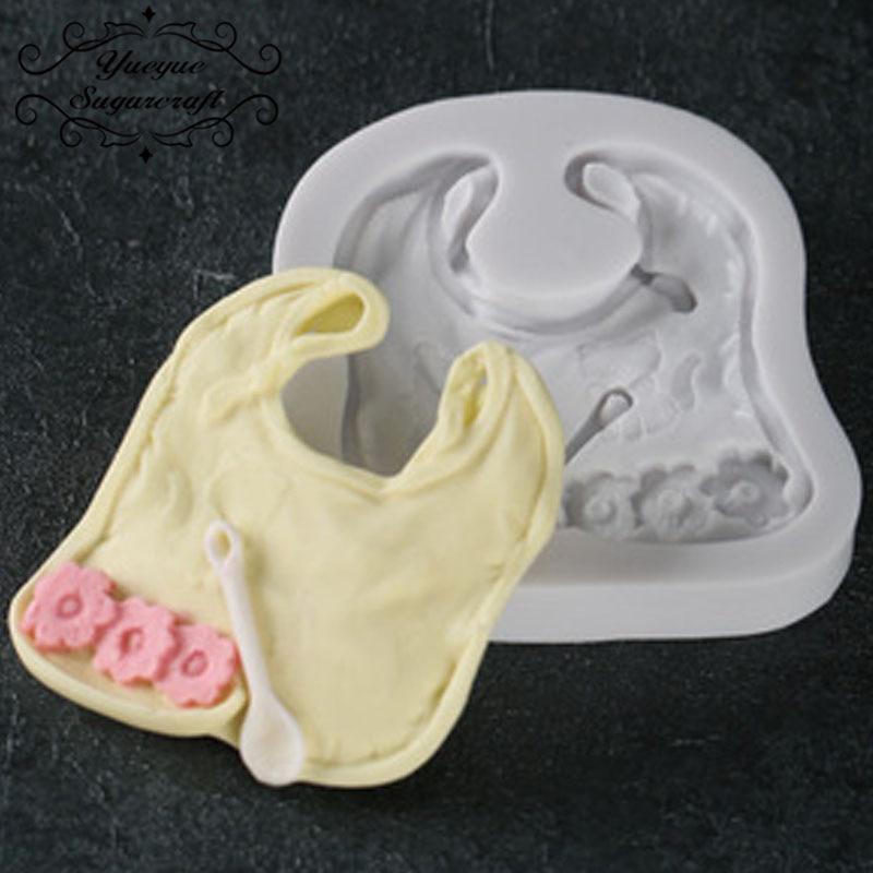 Silikonform Baby Rock Kuchendekorationswerkzeuge Confeitaria-Form Fondant-Kuchenform Schokoladenformen
