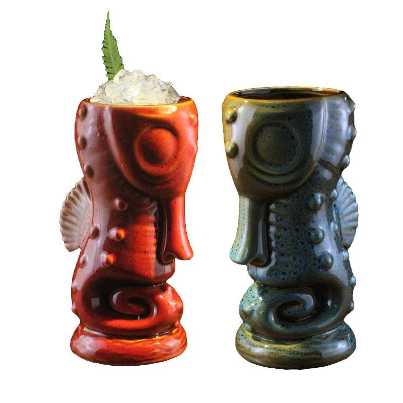 Creative Ornament Bar Hawaiian Cocktail Cup Home Decoration Accessories Personalized Wine Cup Party Ceramic Mug Desk Decoration