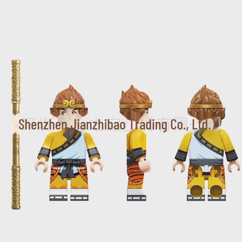 „Tendință Națională Călătorie spre Vest Minifigurine: Set Blocuri de Construcție Regele Maimuță (QL10101-10106)"